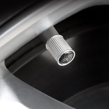 Load image into Gallery viewer, 4pcs /Set Zinc Alloy Car Tire Modified Valve Cap, Black, Silver