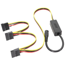 Load image into Gallery viewer, Adapter DC 5.5 x 2.5mm To Hard Disk Power Supply Cable, One To One SATA, One To Two SATA, One To Three SATA, One To Four SATA, DC To 4Pin One To One, DC To 4Pin One To Two, DC To 4Pin One To Three, DC To 4Pin One To Four