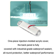 Load image into Gallery viewer, 6pcs 12-Bead LED Flashing Warning Lights Motorcycle RV Signal Lights, White Light, Yellow Light, Red Light, Blue Light, Green Light