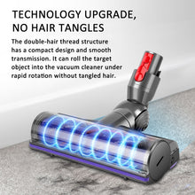 Load image into Gallery viewer, For Dyson V7 / V8 / V10 / V11 Vacuum Cleaner Soft Velvet Roller Direct Drive Brush Head, Motorhead