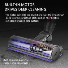 Load image into Gallery viewer, For Dyson V7 / V8 / V10 / V11 Vacuum Cleaner Soft Velvet Roller Direct Drive Brush Head, Motorhead