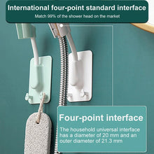 Load image into Gallery viewer, Multifunctional Universal Adjustable Shower Rack Bathroom Free Hole Shelf