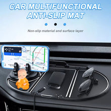 Load image into Gallery viewer, Car Phone Holder Center Console Silicone Anti-skid Pad, CH09