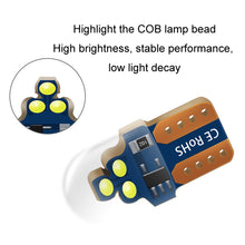Load image into Gallery viewer, 10pcs W5W Width Indicator Light Flashing LED Crystal License Plate Light