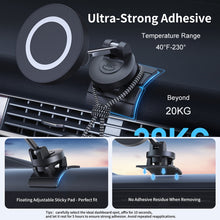 Load image into Gallery viewer, Center Console 360 Rotating Magnetic Car Phone Holder Zinc Alloy Automotive Navigation Bracket, Magnetic Holder