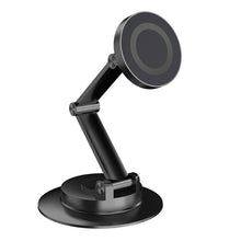 Load image into Gallery viewer, 360 Rotating Car Magnetic Cell Phone Holder Magsafe Metal Car Folding Navigation Stand, Folding Magnetic Holder