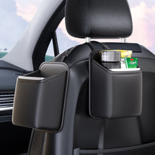 Load image into Gallery viewer, Car Seat Storage Bag With Waterproof Bucket Car Storage Multifunctional Trash Can