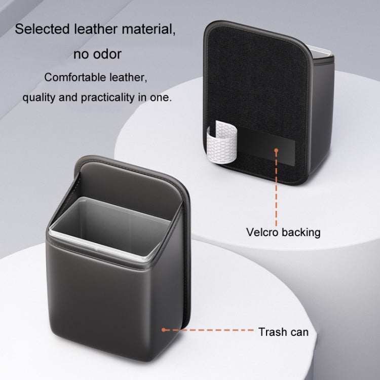 Car Seat Storage Bag With Waterproof Bucket Car Storage Multifunctional Trash Can