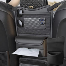 Load image into Gallery viewer, Car Between Seats Organizer Multifunctional Storage Bag Front And Back Dual Usage Tissue Box