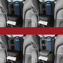 Load image into Gallery viewer, Car Between Seats Organizer Multifunctional Storage Bag Front And Back Dual Usage Tissue Box