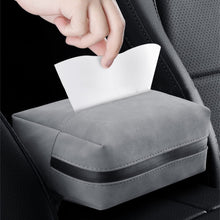Load image into Gallery viewer, Car Armrest Box Tissue Box Car Sun Visor Seat Back Hanging Tissue Storage Bag