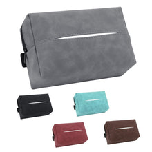 Load image into Gallery viewer, Car Armrest Box Tissue Box Car Sun Visor Seat Back Hanging Tissue Storage Bag