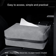 Load image into Gallery viewer, Car Armrest Box Tissue Box Car Sun Visor Seat Back Hanging Tissue Storage Bag