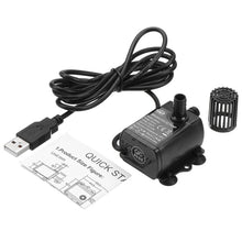 Load image into Gallery viewer, USB Power Supply Brushless Cold Water Circulating Fountain Water Pump, QR50A