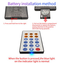 Load image into Gallery viewer, HI.GROOM Car LED Customized Pixel Emoticon Lights Bluetooth Remote Control Interactive AI Screen, No Remote Control, With Remote Control