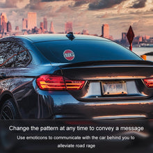 Load image into Gallery viewer, HI.GROOM Car LED Customized Pixel Emoticon Lights Bluetooth Remote Control Interactive AI Screen, No Remote Control, With Remote Control
