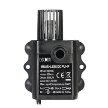Load image into Gallery viewer, DC12V Micro Brushless Cold Water Circulating Fountain Water Pump, QR50C