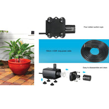 Load image into Gallery viewer, DC12V Micro Brushless Cold Water Circulating Fountain Water Pump, QR50C