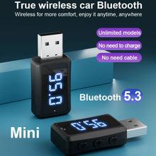 Load image into Gallery viewer, T60 Bluetooth 5.3 Audio Receiver Transmitter Car Radio USB FM Bluetooth Receiver, T60 2 in 1