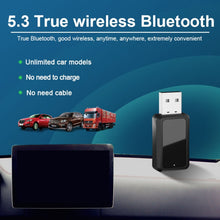 Load image into Gallery viewer, T60 Bluetooth 5.3 Audio Receiver Transmitter Car Radio USB FM Bluetooth Receiver, T60 2 in 1