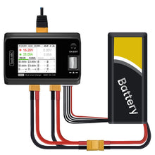 Load image into Gallery viewer, ToolkitRC M6D 500W Toy Airplane Dual Channel Li-Po Battery Balance Charger