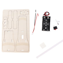 Load image into Gallery viewer, DIY Homemade Flashlight Wooden Handmade Toys Material Kit Creator Classroom Experimental Equipment, DIY Homemade Flashlight