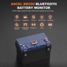Load image into Gallery viewer, ANCEL BM200 12V Bluetooth 4.2 Car Battery Analysis and Detection Tool Battery Tester, BM200