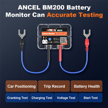 Load image into Gallery viewer, ANCEL BM200 12V Bluetooth 4.2 Car Battery Analysis and Detection Tool Battery Tester, BM200