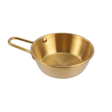 Load image into Gallery viewer, 304 Stainless Steel Seasoning Bowl Restaurant Rice Wine Snack Serving Bottle, 10.5cm With Handle Silver, 12cm With Handle Silver, 13cm With Handle SIlver, 14cm With Handle Silver, 17cm With Handle Silver, 10.5cm With Handle Gold, 12cm With Handle Gold ...