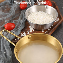 Load image into Gallery viewer, 304 Stainless Steel Seasoning Bowl Restaurant Rice Wine Snack Serving Bottle, 10.5cm With Handle Silver, 12cm With Handle Silver, 13cm With Handle SIlver, 14cm With Handle Silver, 17cm With Handle Silver, 10.5cm With Handle Gold, 12cm With Handle Gold ...