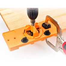 Load image into Gallery viewer, Fonson 35MM Woodworking Hinge Hole Opener Wooden Door Hinge Locator, Yellow, Blue, Red