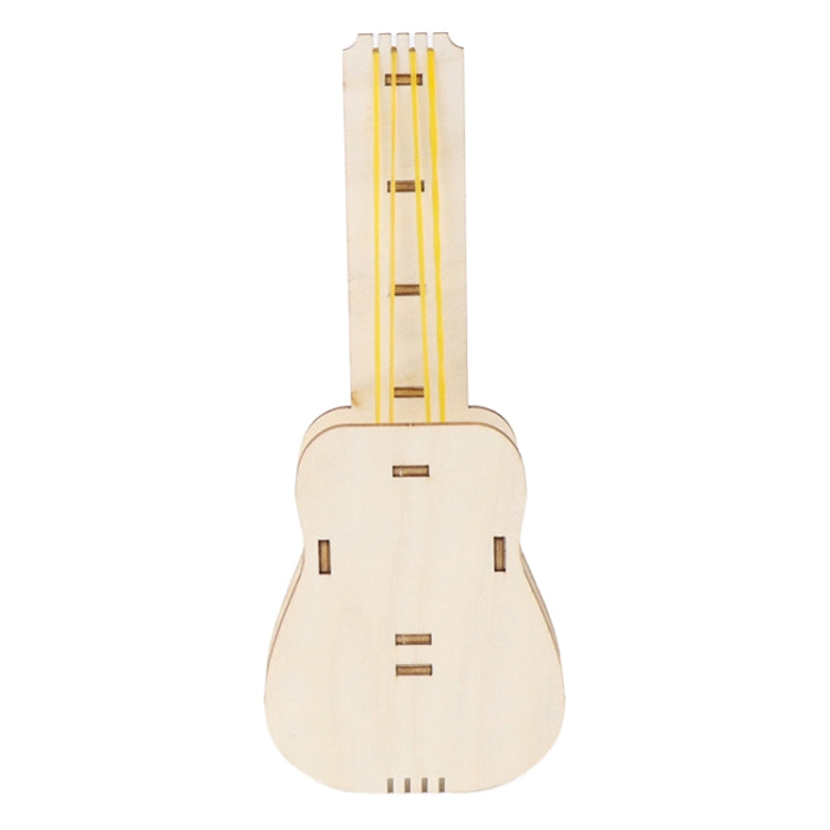 Rubber Band Guitar Sound Awareness Material Kit Kids DIY Toys Research Equipment