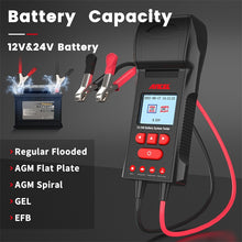 Load image into Gallery viewer, ANCEL 12V/24V Printer-Type Car Battery Tester Battery Power CCA Internal Resistance Life Detector, BST600