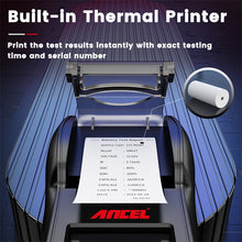 Load image into Gallery viewer, ANCEL 12V/24V Printer-Type Car Battery Tester Battery Power CCA Internal Resistance Life Detector, BST600