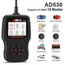 Load image into Gallery viewer, ANCEL AD530 2.8-Inch Screen OBD2 Car Engine Tester Car Battery Test Tool, AD530