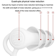 Load image into Gallery viewer, Noise Canceling Sleeping Earplugs Triple Layer Soundproofing Silicone Swimming Earplugs, Triple Layer