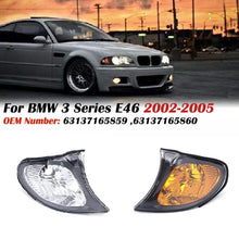 Load image into Gallery viewer, For 2002-2005 BMW 3 Series E46 Car Front Corner Parking Turn Signal Lights