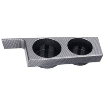 Load image into Gallery viewer, For BMW 5 Series E39/528i/530i/M5 Left-hand Drive Car Central Control Cup Holder, Black, Carbon Grain, Rosewood Color, Black With groove, Carbon Grain With Groove, Rosewood Color With Groove