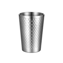 Load image into Gallery viewer, 304 Stainless Steel Hammer Mug Thickened Double-Layer Restaurant Tea Cups, 175ml, 260ml, 300ml, 350ml, 450ml