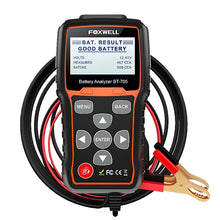 Load image into Gallery viewer, FOXWELL BT705 12V 24V Car Battery Test Analyzer Cranking and Charging System Test