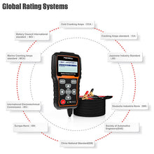 Load image into Gallery viewer, FOXWELL BT705 12V 24V Car Battery Test Analyzer Cranking and Charging System Test