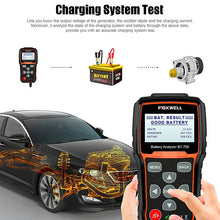 Load image into Gallery viewer, FOXWELL BT705 12V 24V Car Battery Test Analyzer Cranking and Charging System Test