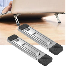 Load image into Gallery viewer, 2pcs Invisible Cooling Stand Heightening Pad For Laptop &amp; Smartphones &amp; Tablet, 110034 Light Gray