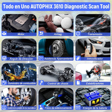 Load image into Gallery viewer, AUTOPHIX 3610 Bluetooth Car Full System Diagnostic Scanner For VW / AUDI / SKODA / SEAT, 3610