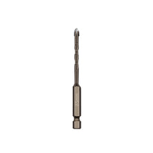 Load image into Gallery viewer, Hexagonal Shank Spiral Flute Cross Alloy Drill Bits Glass Tile Four Edge Drivers, 3mm, 4mm, 5mm, 6mm, 8mm, 10mm, 12mm