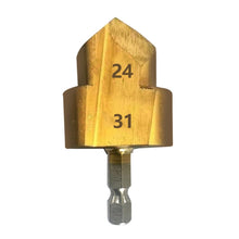 Load image into Gallery viewer, Hexagonal Shank PPR Step Drill Bits Leak Repairing And Connecting Tools, #20, #25, #32