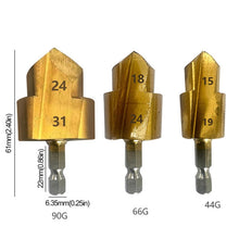 Load image into Gallery viewer, Hexagonal Shank PPR Step Drill Bits Leak Repairing And Connecting Tools, #20, #25, #32
