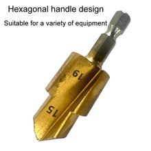 Load image into Gallery viewer, Hexagonal Shank PPR Step Drill Bits Leak Repairing And Connecting Tools, #20, #25, #32