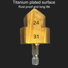 Load image into Gallery viewer, Hexagonal Shank PPR Step Drill Bits Leak Repairing And Connecting Tools, #20, #25, #32