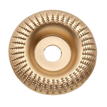 Load image into Gallery viewer, 100mm Woodworking Sanding And Shaping Plate Angle Grinder Sanding And Polishing Prick Disc, Beveled, Arc, Flat